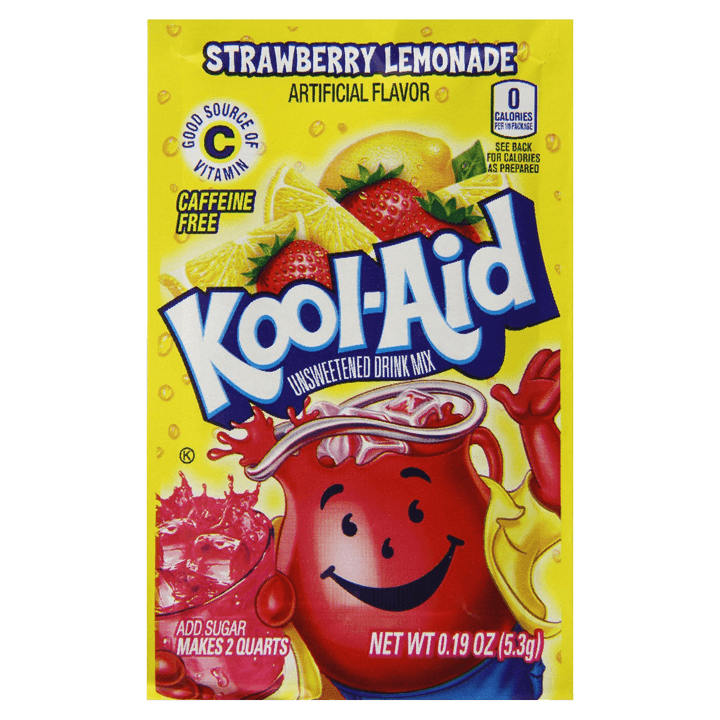 KoolAid Strawberry Lemonade 1,9 liter 5 zakjes Shop America